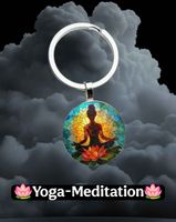 Schlüsselanhänger Yoga-Meditation/Neu