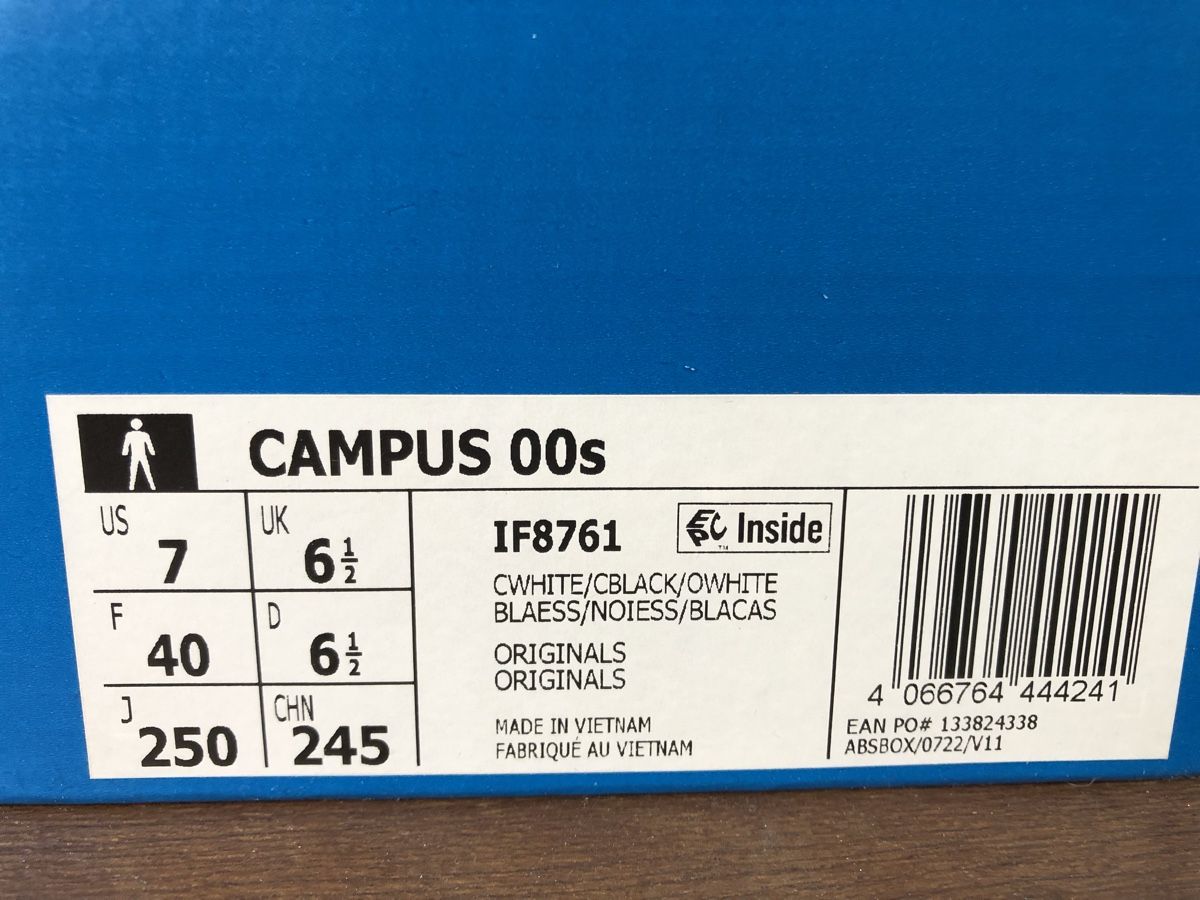 Adidas Herrenschuhe: Adidas Campus 00s core white/core black/off white EU 40 – Neu und originalverpackt aus Baar von tortuga72 2