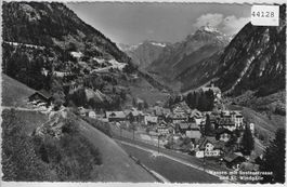 Wassen mit Sustenstrasse