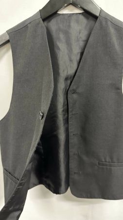 schwarzes Gilet Gr. XS / S