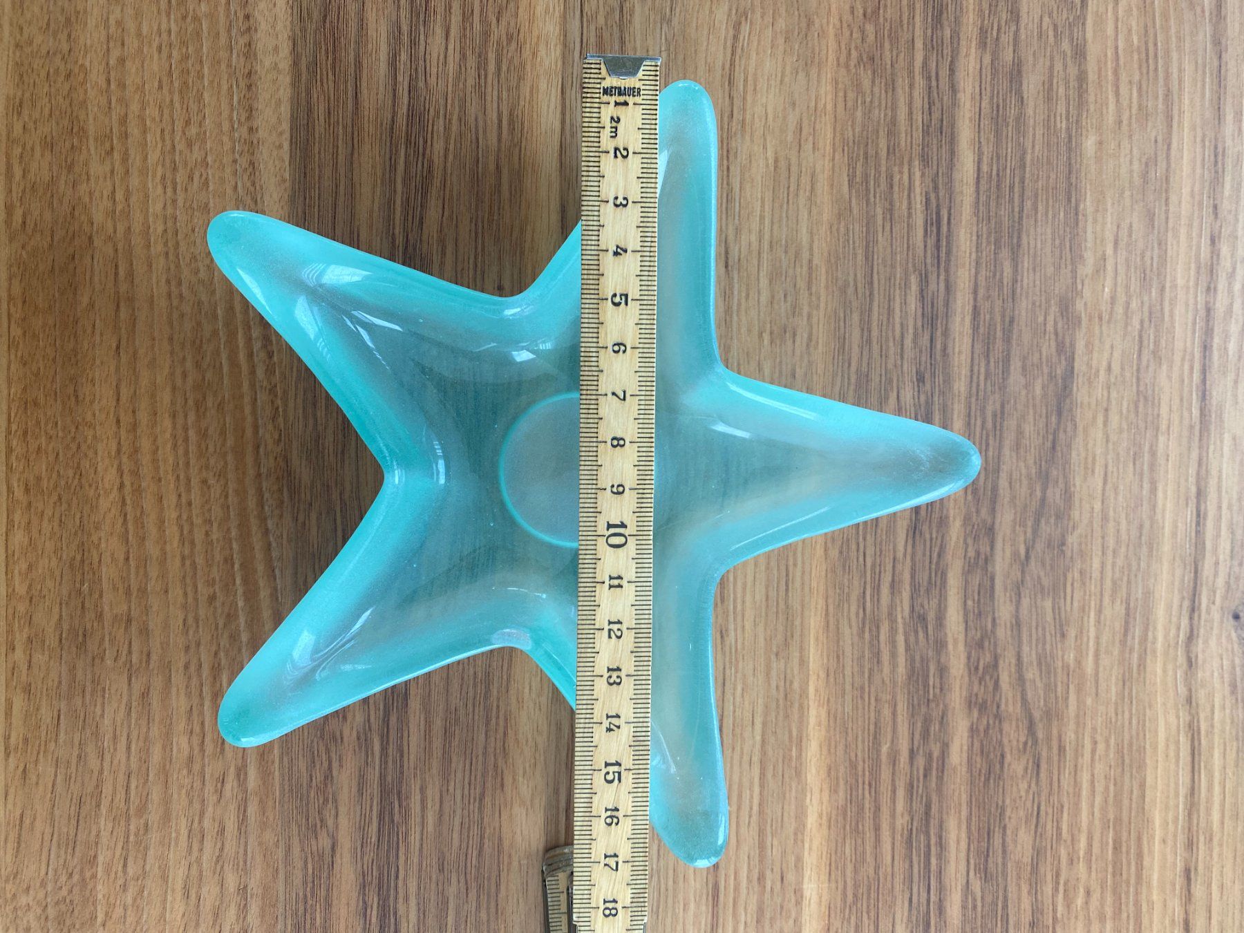Servierplatten: Apéroschalen - Sterne aus Milchglas - 2 Stück – Gebraucht aus Unterterzen von Regenbogen88 1