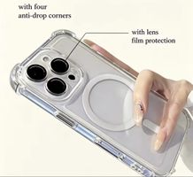 Coque iPhone 18 pro Max transparente avec MagSafe  neuf