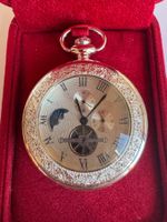 Superbe montre Montre de poche mécanique et phases de lune