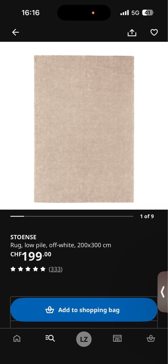 Tappeti: Ikea carpet – Usato da Othmarsingen venduto da lan_8h2p 1