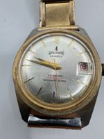 Waldmann Herren Armbanduhr 23 Jewels Swiss Made Vintage