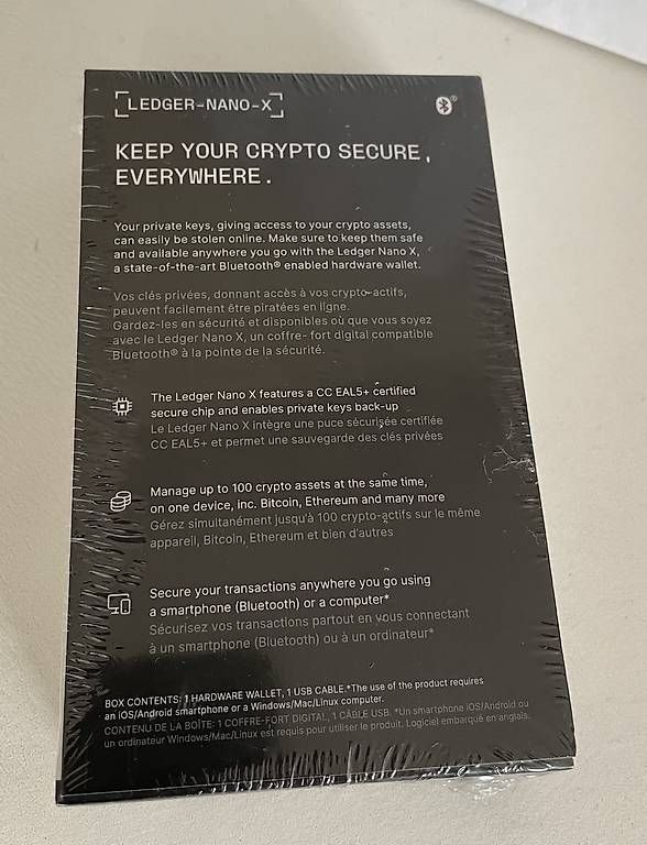Ledger Coin Miner: Ledger Nano X – Nuovo e nell'imballaggio originale da Unterägeri venduto da RicKat 2
