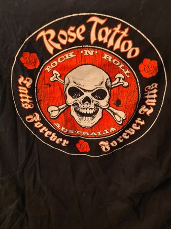 T-Shirt Rose Tattoo XXL (Tatts Forever)