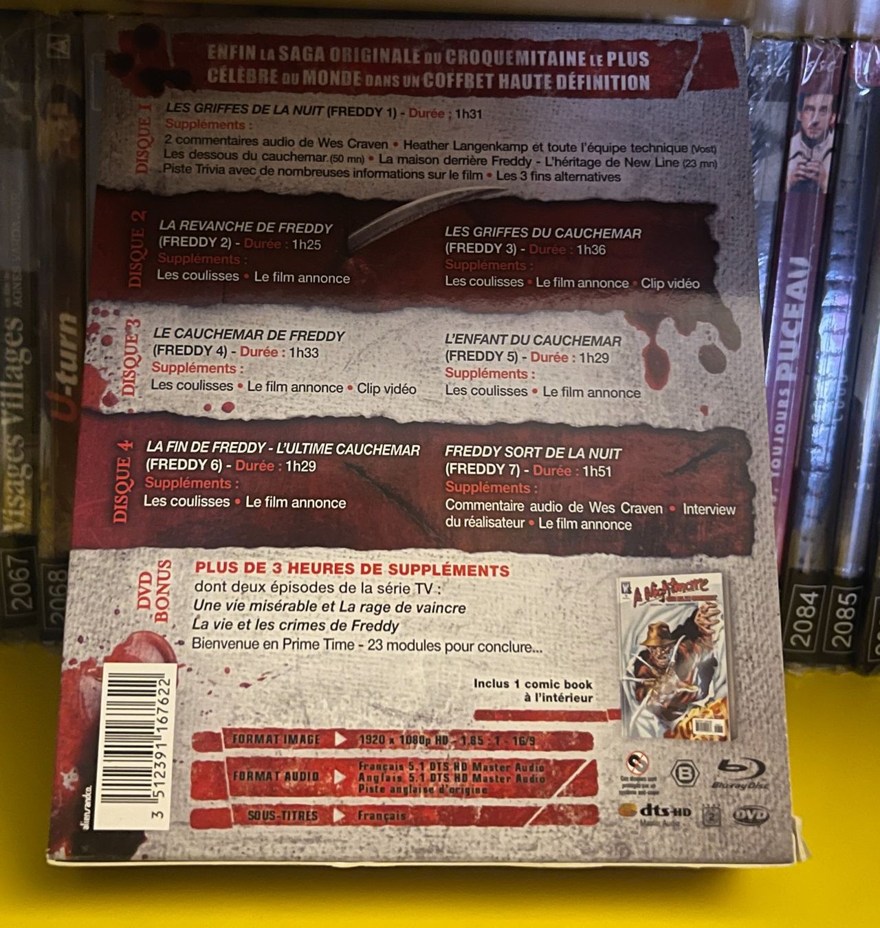 Tutti i DVDs: Freddy - L'Intégrale - Blu-ray avec comic book – Usato da Semsales venduto da __Florian__ 2