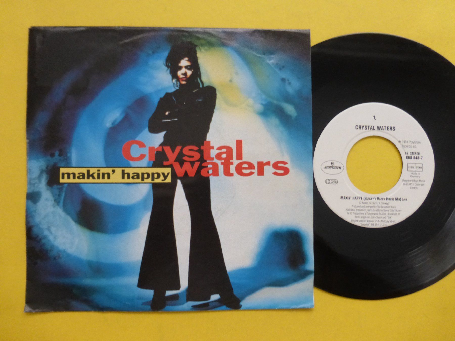 Schallplatten: Crystal Waters – Makin' Happy – Gebraucht aus Zürich von Swiss57