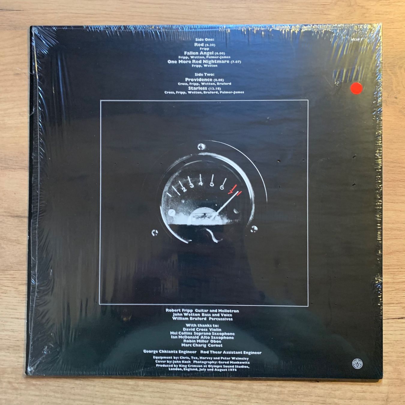 Vinyles: KING CRIMSON - RED...RE EU 2013...EX/NM – D'occasion à Gals par Diskopatshop 1