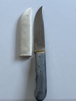 Messer mit Scheide Inox(S38)
