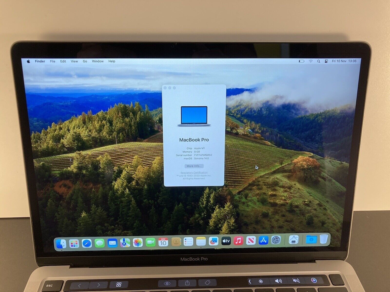 Apple Notebooks: MacBook Pro M1 2020 – Gebraucht aus Lausanne von  1