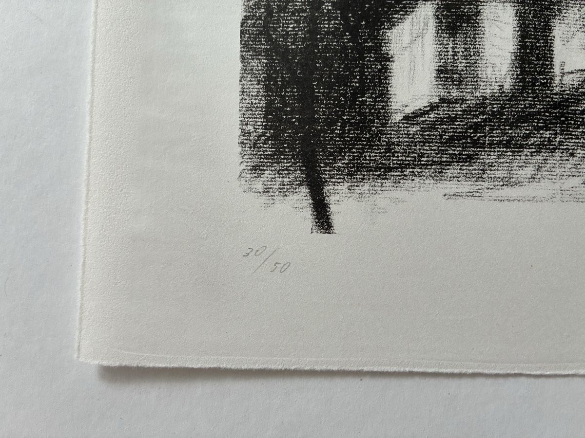 Arts picturaux & lithographies: Hans Wullschleger, limitierte Lithographie – D'occasion à Zürich par 718zzQk99 3