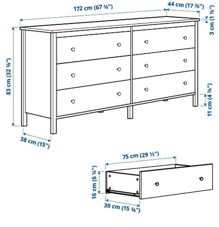 Kommoden: Cassettiera IKEA Koppang – Gebraucht aus Montagnola von nat_qs7w 1