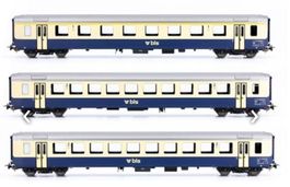 Piko BLS  Personenwagen Set H0/DC 96793 Neu!!