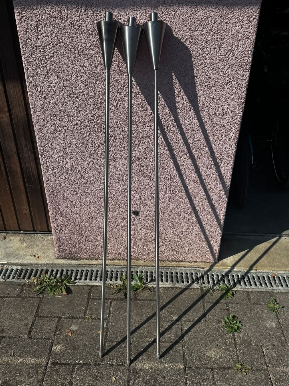 Bougies: 3 x Gartenfackeln – D'occasion à Egg b. Zürich par Brocki_Insel_Egg