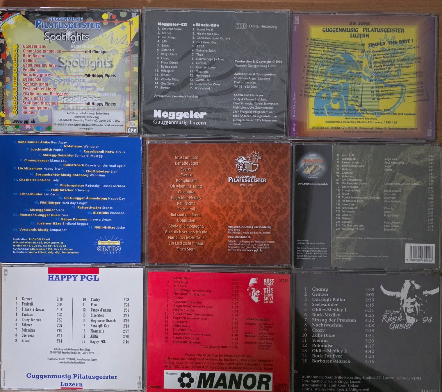 CDs: Guuggenmusig CD 9 Stück – D'occasion à Root par atelier22 1