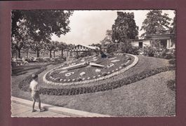 GENEVE - Horloge fleurie - Enfant - 1955