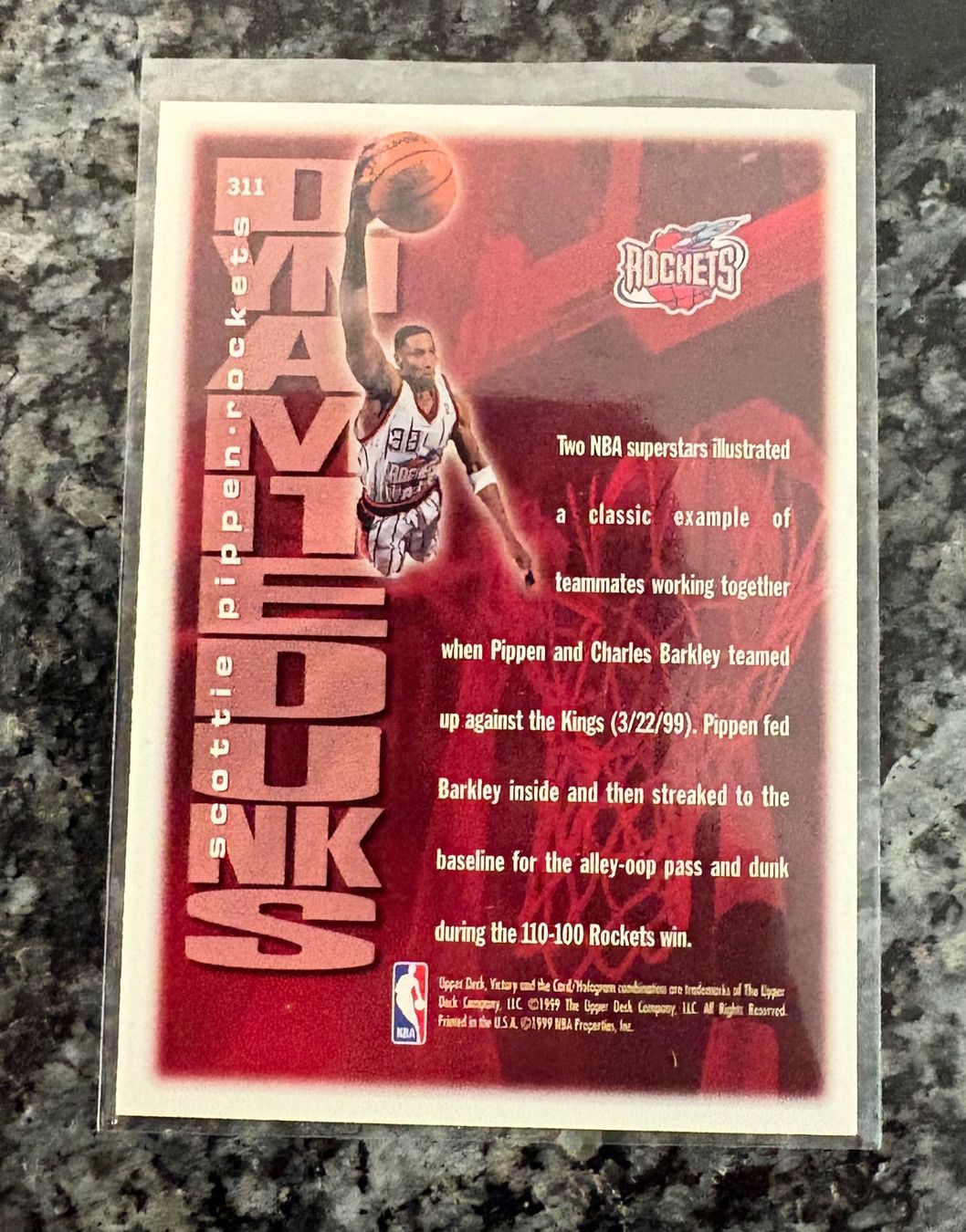 Nba Carte collezionabili: NBA Scottie Pippen Dynamite Dunks Card – Nuovo (secondo la descrizione) da Muttenz venduto da joba23 1