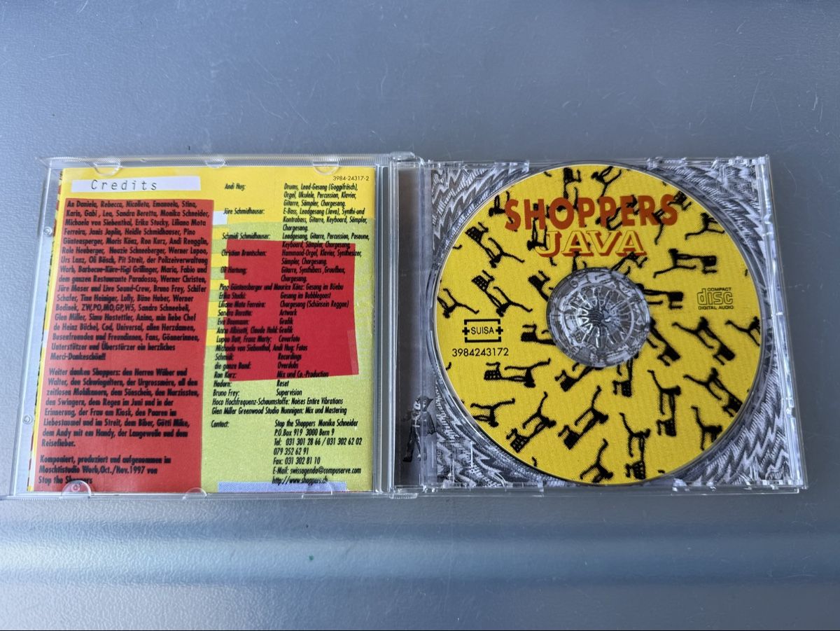 CD: Stop The Shoppers - Java - Kult CD Schweizer Mundart – Usato da Oberried Brienz venduto da Chyara 2