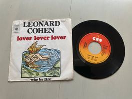 LEONARD COHEN tolle rare Single Lover  Kult Top Songwriter