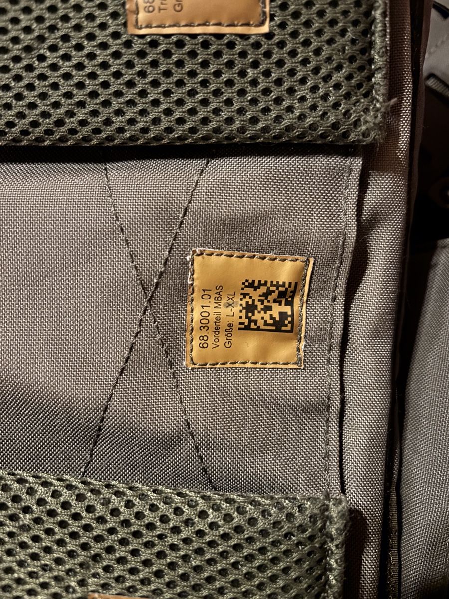 Schweizer Armee Uniformen: MBAS Platte Carryer  L-XXL – Gebraucht aus Subingen von Guss91 3