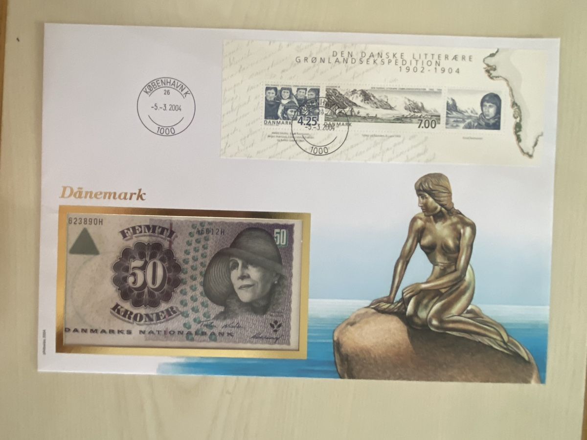 Banknoten: Banknotenbrief Dänemark  – Neu (gemäss Beschreibung) aus Muralto von Alex1912