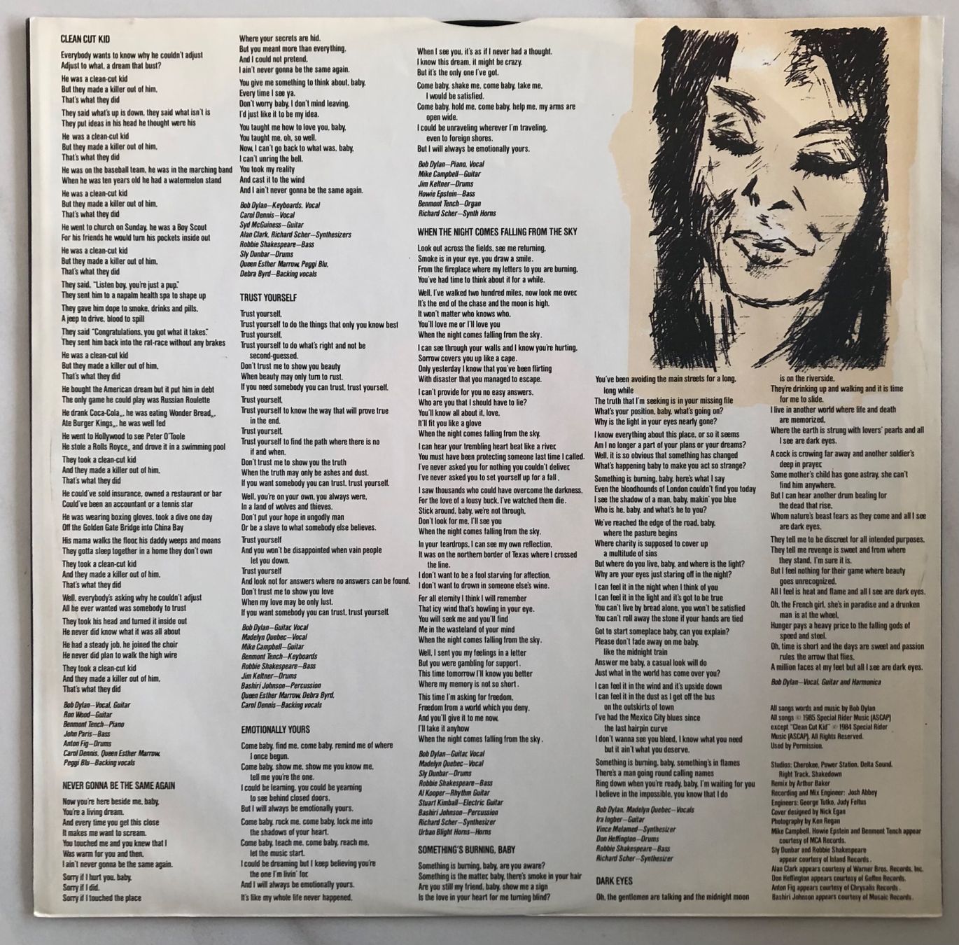 Schallplatten: BOB DYLAN - EMPIRE BURLESQUE – Gebraucht aus Poliez-Pittet von Newtown-Records 2