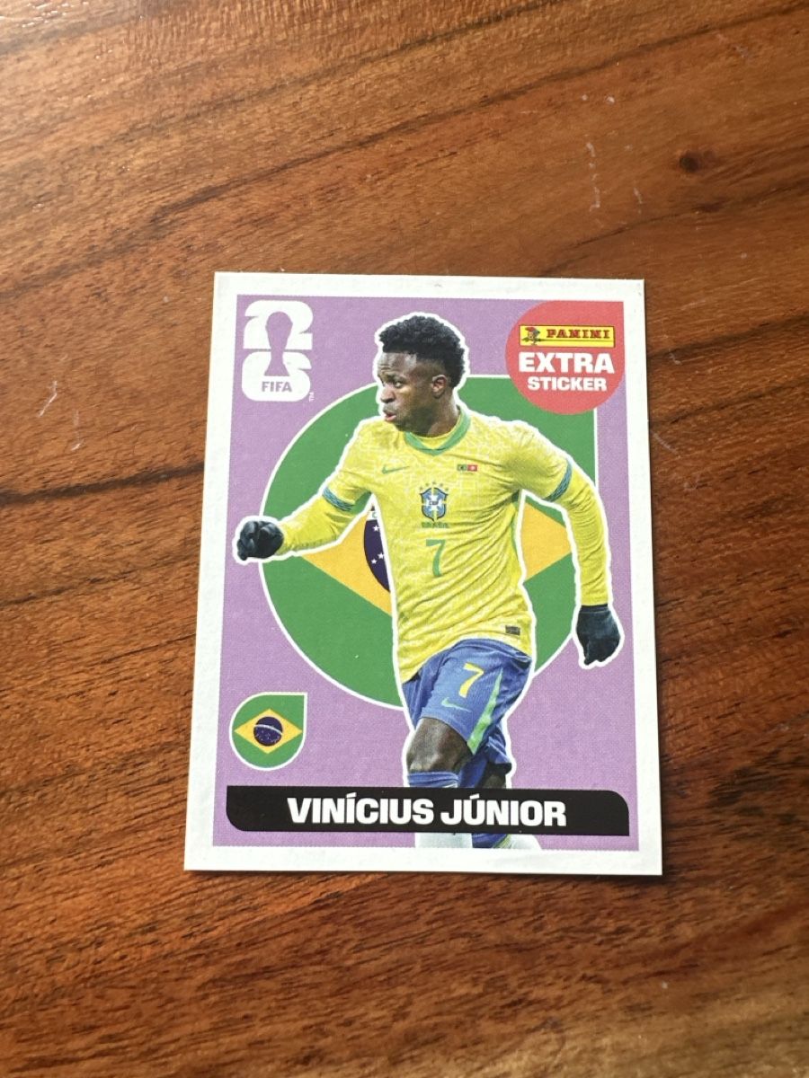 Panini Carte collezionabili: Vinicius Junior - Panini Extra Sticker – Nuovo (secondo la descrizione) da Emmenbrücke venduto da Zeroes
