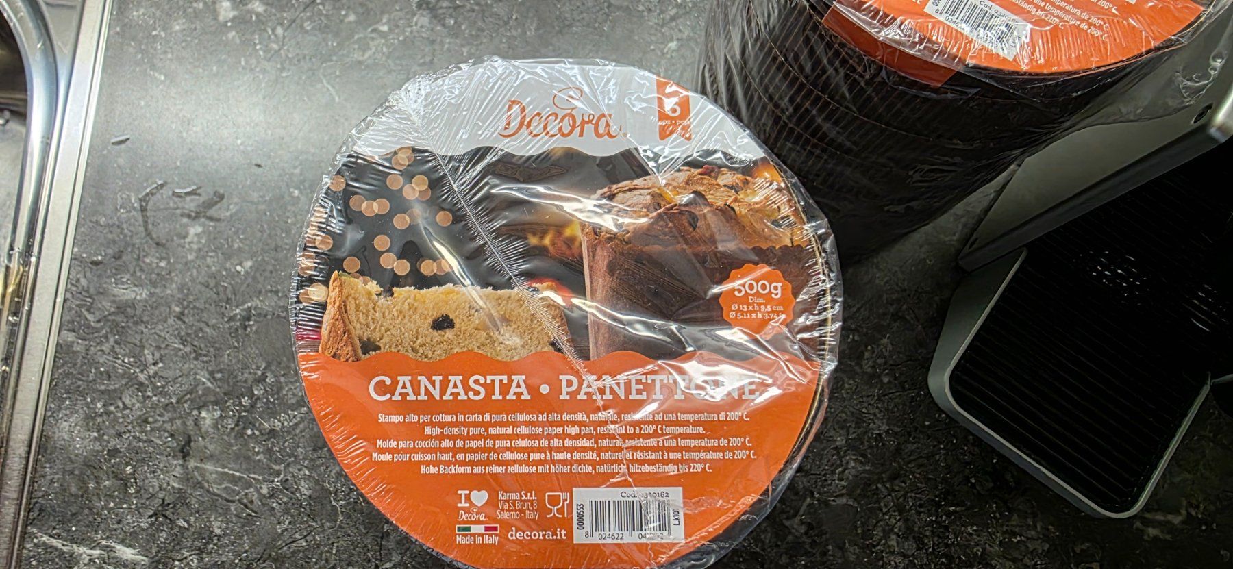 Teglie da forno: Panettone  Backform 500gr. – Nuovo e nell'imballaggio originale da Schüpfen venduto da Edelprinz 1