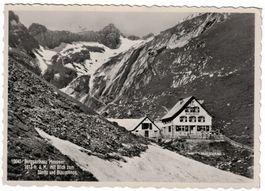 Berggasthaus Messmer, belebt, gelaufen 1952