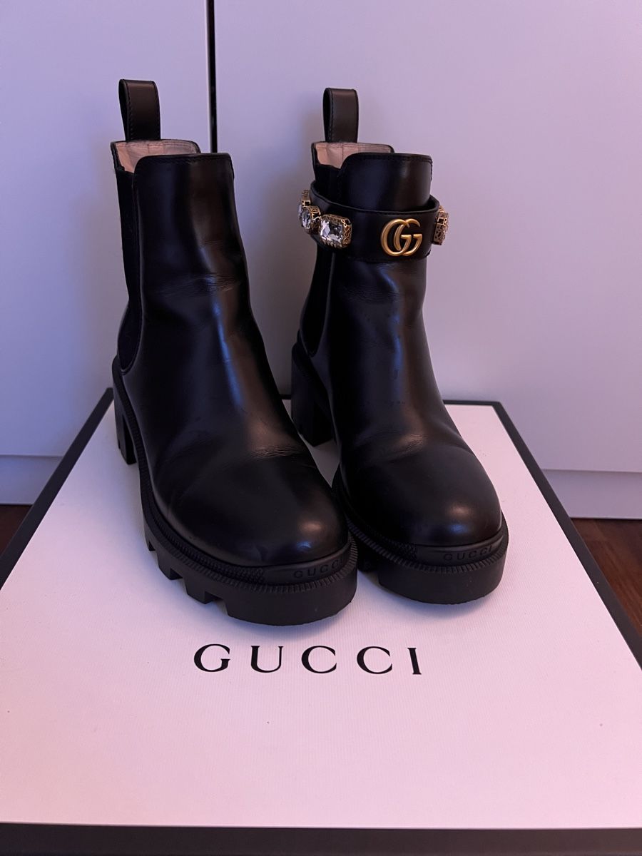 Damenschuhe: Gucci Stiefeletten Gr. 36 (35.5) – Neu (gemäss Beschreibung) aus Volketswil von Chantsch 3