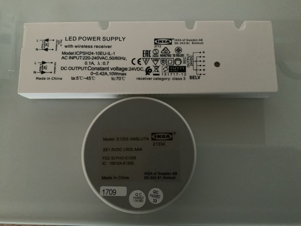 IKEA Ansluta LED Trafo Mit Fernbedienung Neu Und Originalverpackt In 