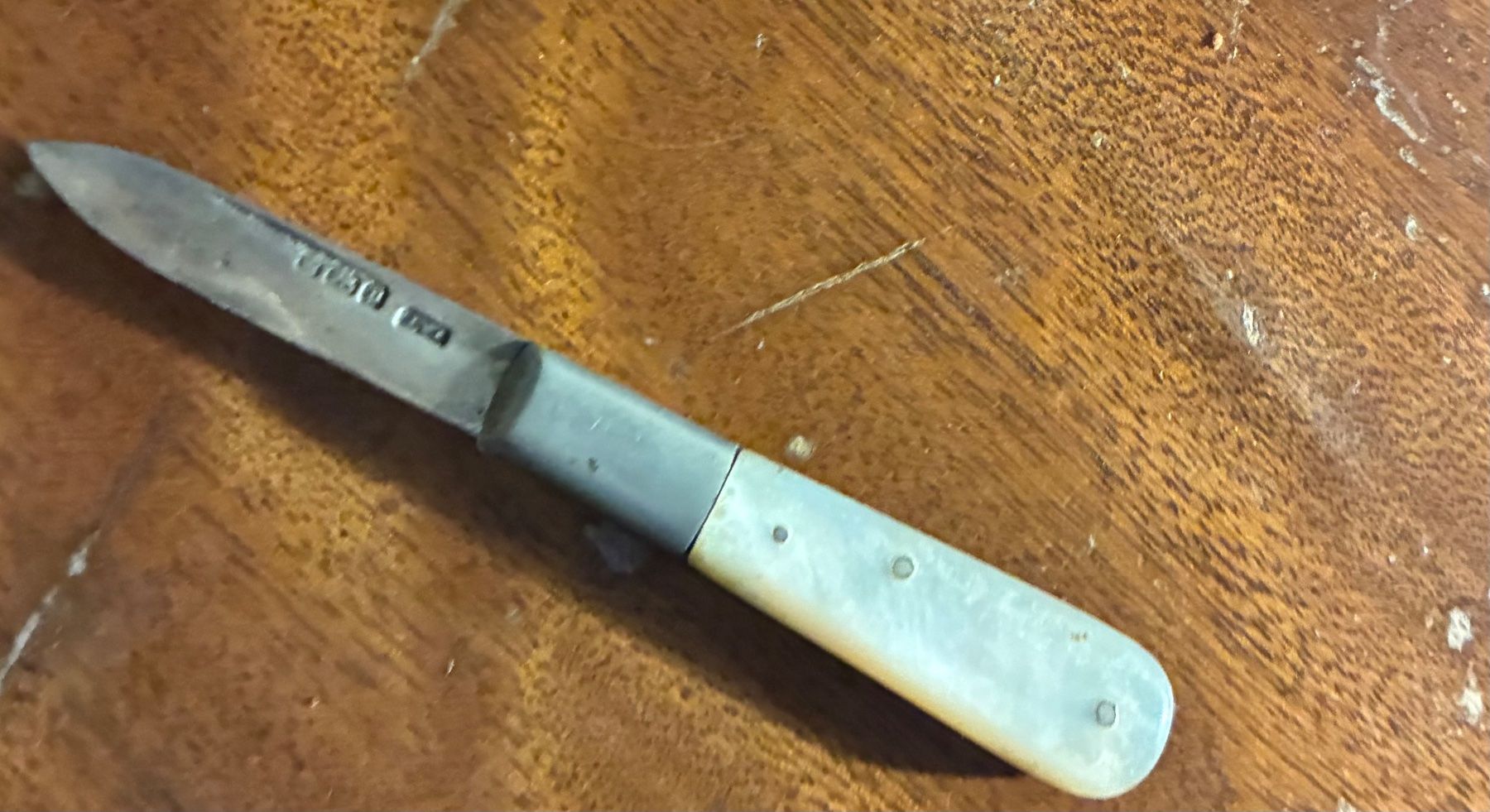 Besteck: Petit coûteau anglais en argent – Gebraucht aus Paudex von micinque 3