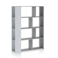 Libreria Tomasucci bianca e grigio