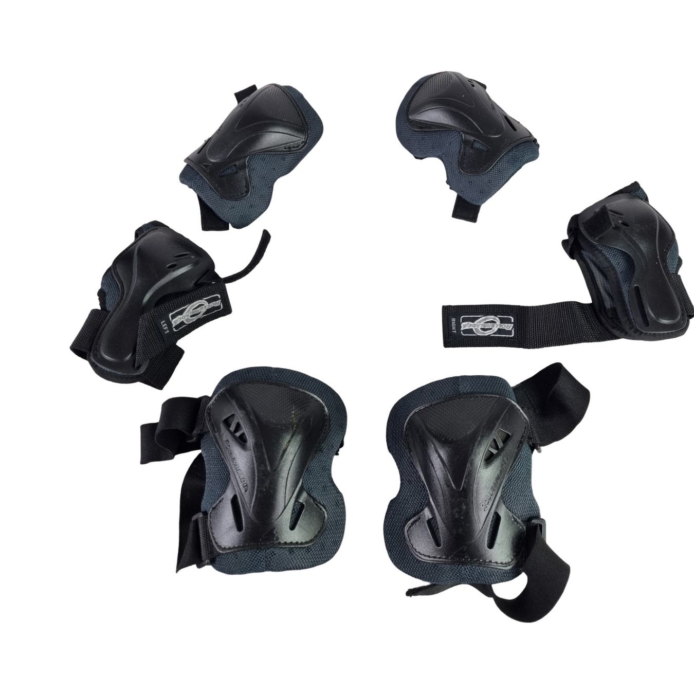 Protezioni & Imbottiture: ROLLERBLADE Protektoren Kinder Blau – Usato da Wangen b. Olten venduto da Restwert_Wangen