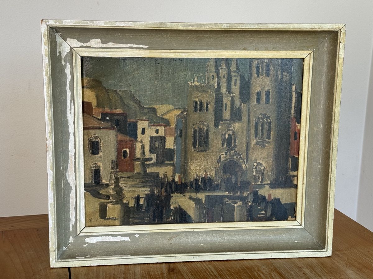 Dipinti: Original CH Georges Fustier 1944 – Usato da Meilen venduto da duppa 2