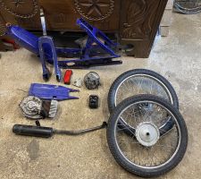 Piaggio Ciao Rahmen mit Ausweis