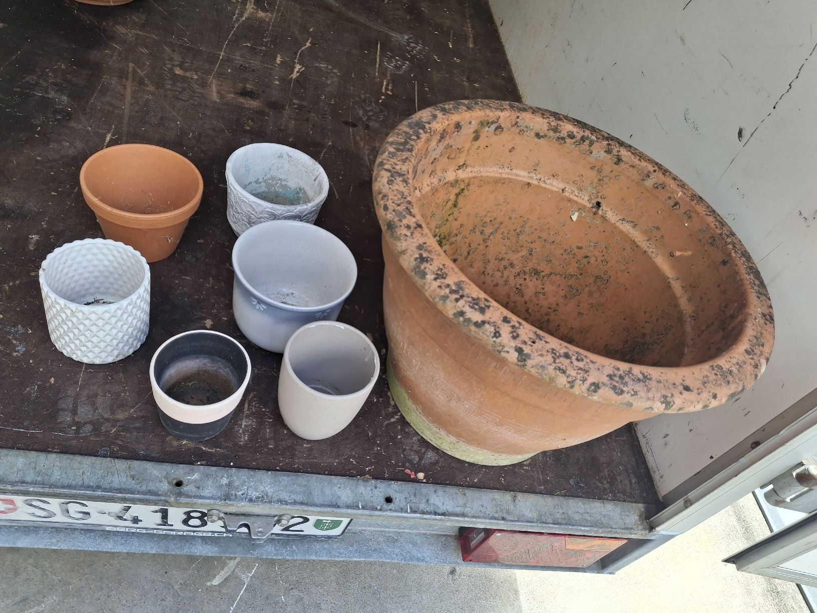 Pots de fleurs: Gartentöpfe div. Grössen – D'occasion à Goldingen par mllerr2007 1