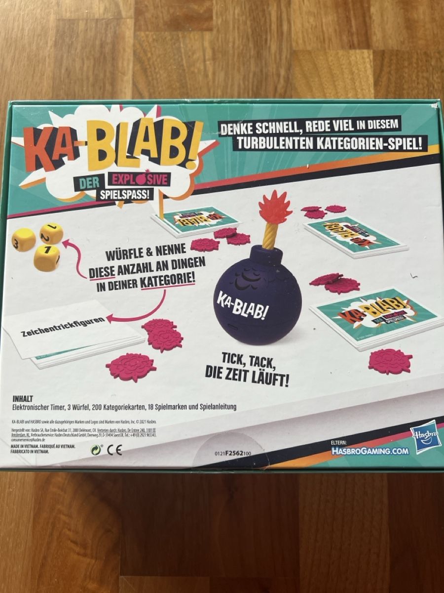 Hasbro Giochi: Ka-Blab! Der explosive Spielspass – Nuovo (secondo la descrizione) da Reiden venduto da mixi007 1