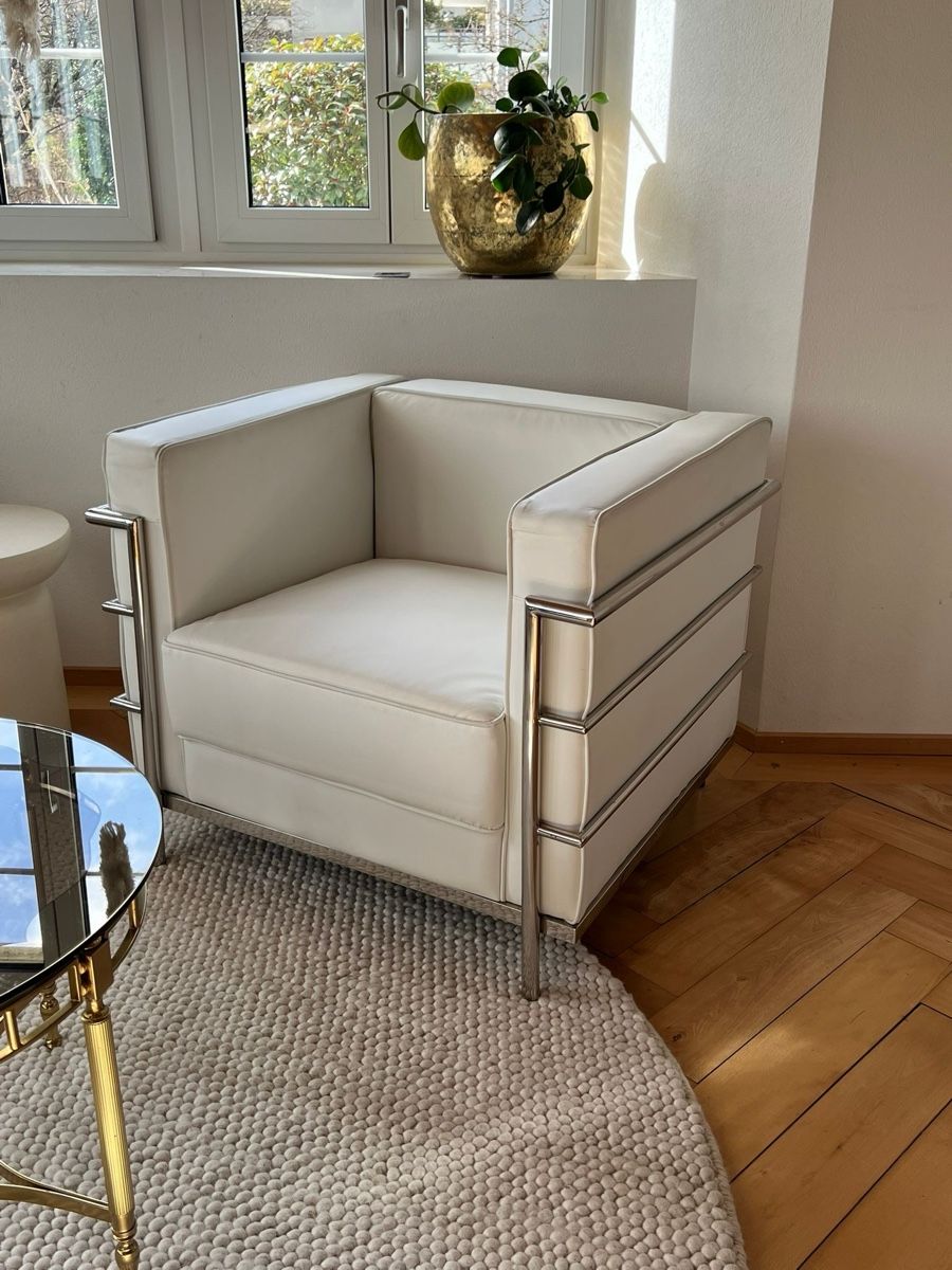 Poltrone: Designer Sessel LC2 Cassina Replika – Usato da Bertschikon Gossau venduto da BAUSTOFFHANDELbucher