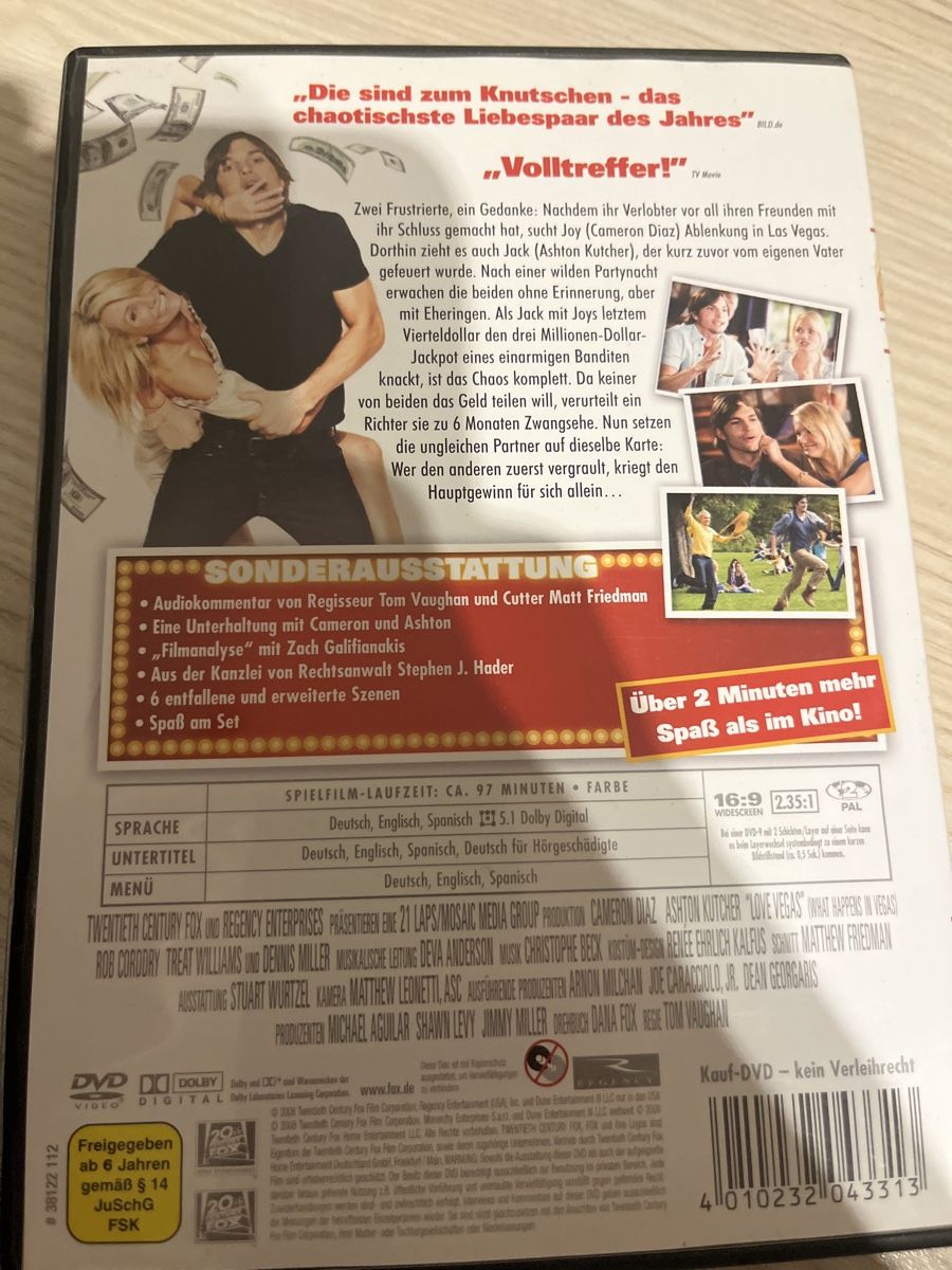 Tutti i DVDs: DVD: Love Vegas, Extended Version, Top Zustand! – Usato da Gossau SG venduto da __roman__95 1