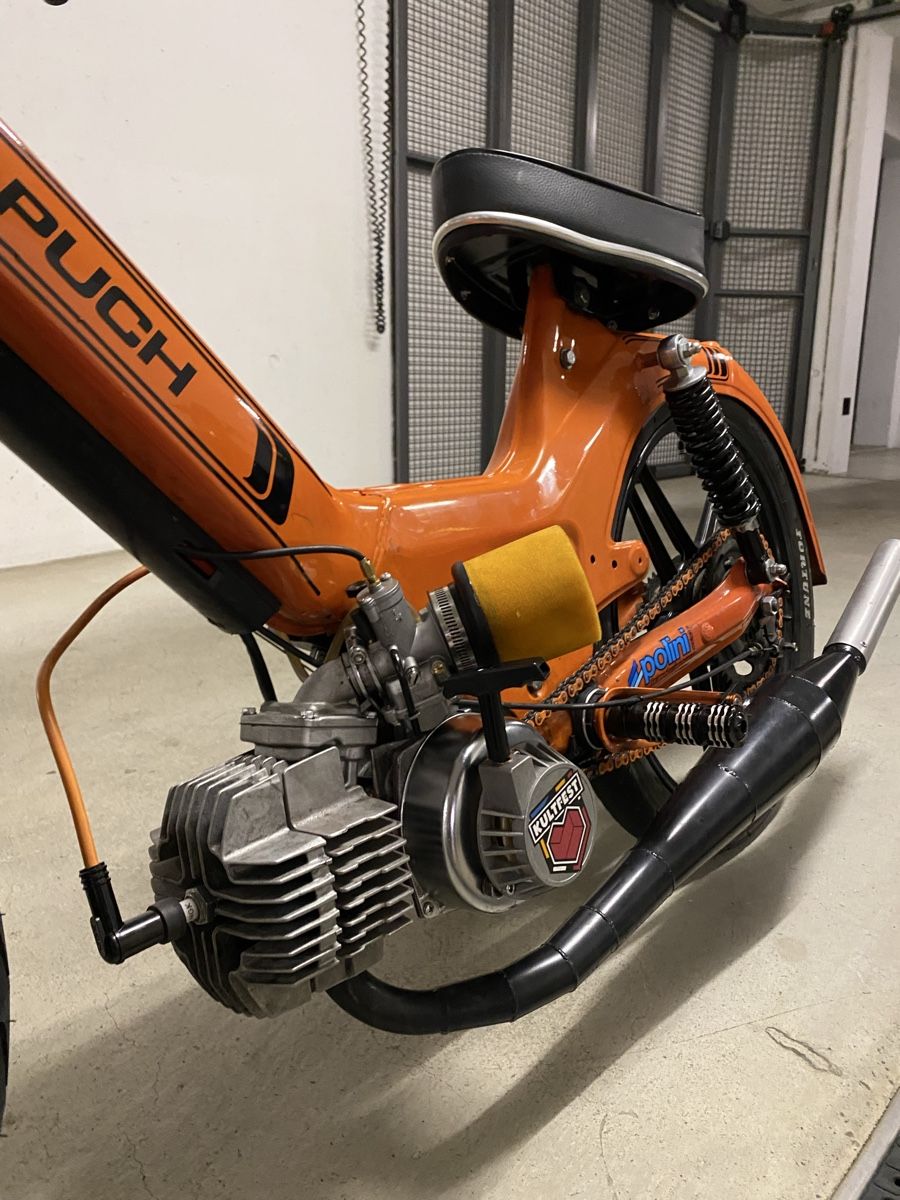 Puch Ciclomotori: Puch Maxi S Orange – Usato da Unterägeri venduto da MischaAnd 2