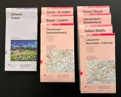 Carte de la Suisse 2024 & set complet des assemblages 2026