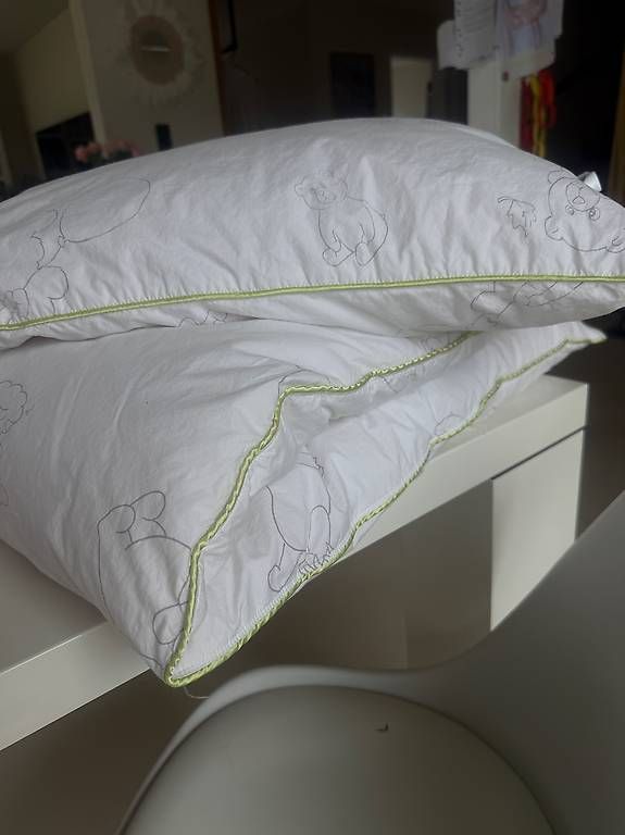 Decken: GREENFIRST Gold Entendaunen-Duvet  – Gebraucht aus Heerbrugg von Miss_Manzulli