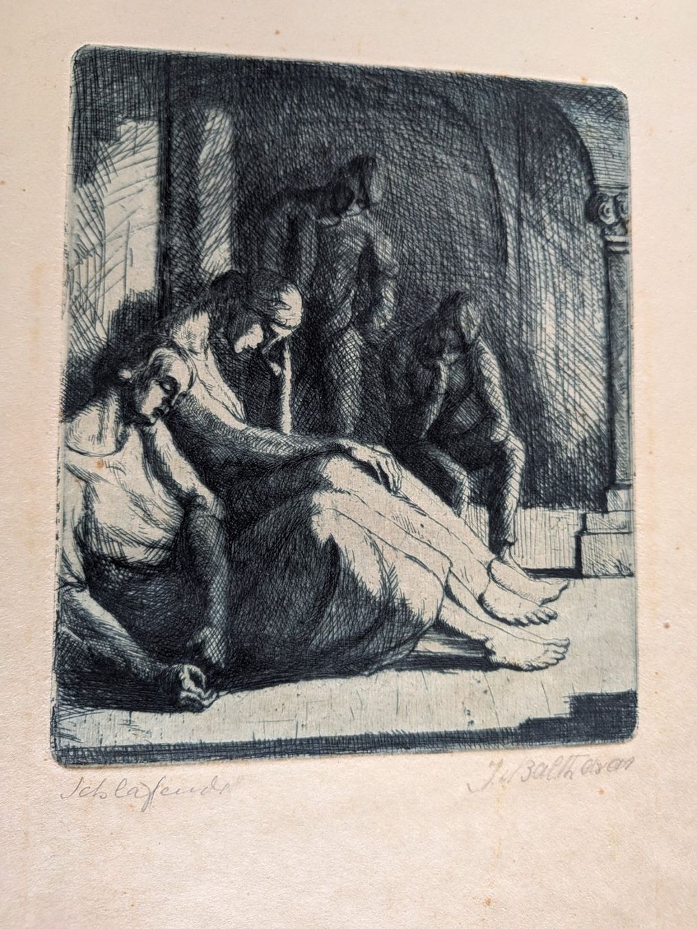 Dipinti: Schlafende J. Balthasar – Usato da Emmen venduto da magelan
