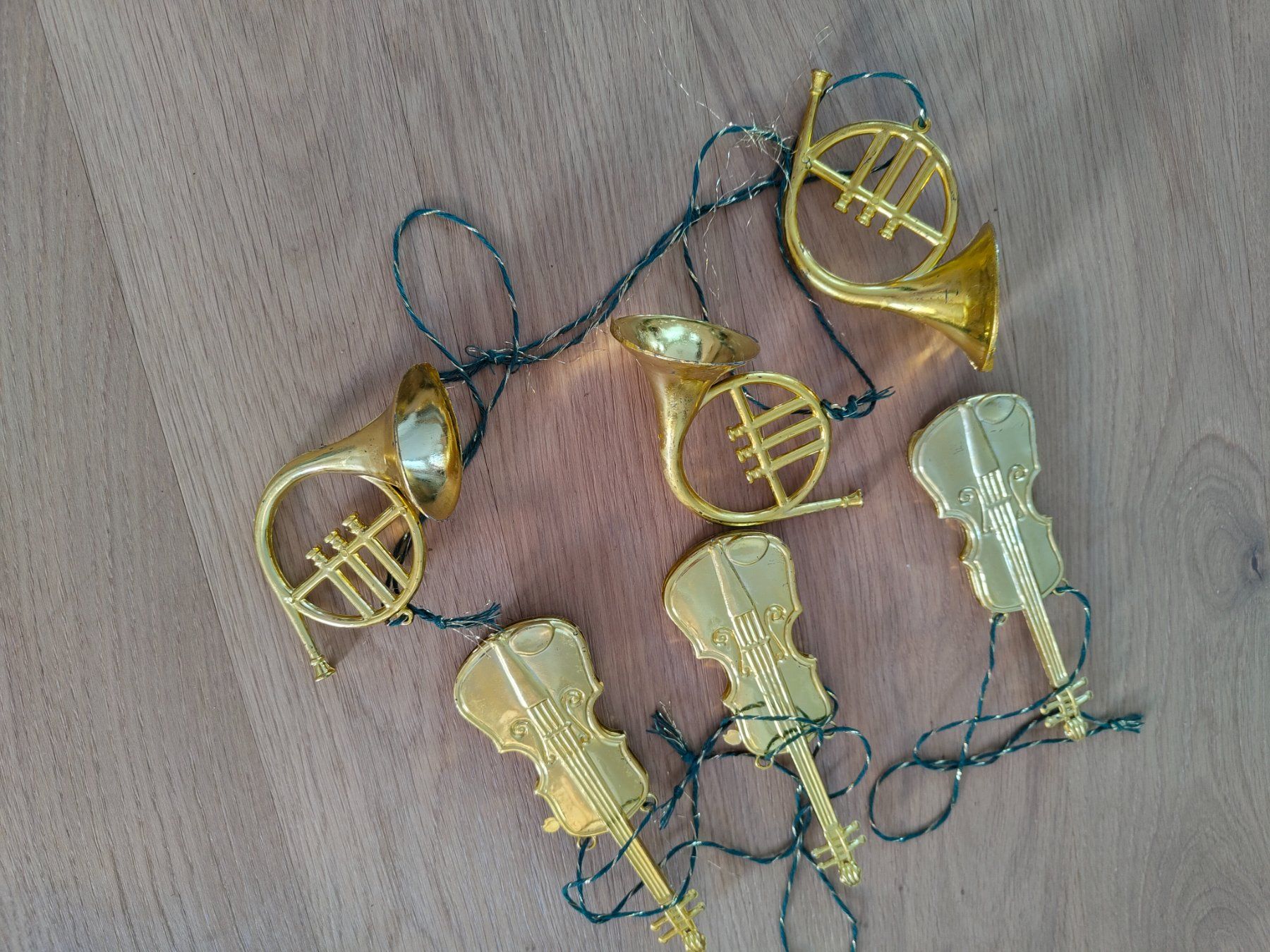 Tutte le decorazioni: 18 STK Musikinstrumente Deko ca.13 cm – Usato da Gams venduto da bigwolfi-schnuggel 1
