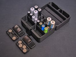 Batteriebox / Batterie-Organizer  – kompakt