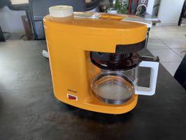 Cafetière Vintage Siemens Orange Années 70