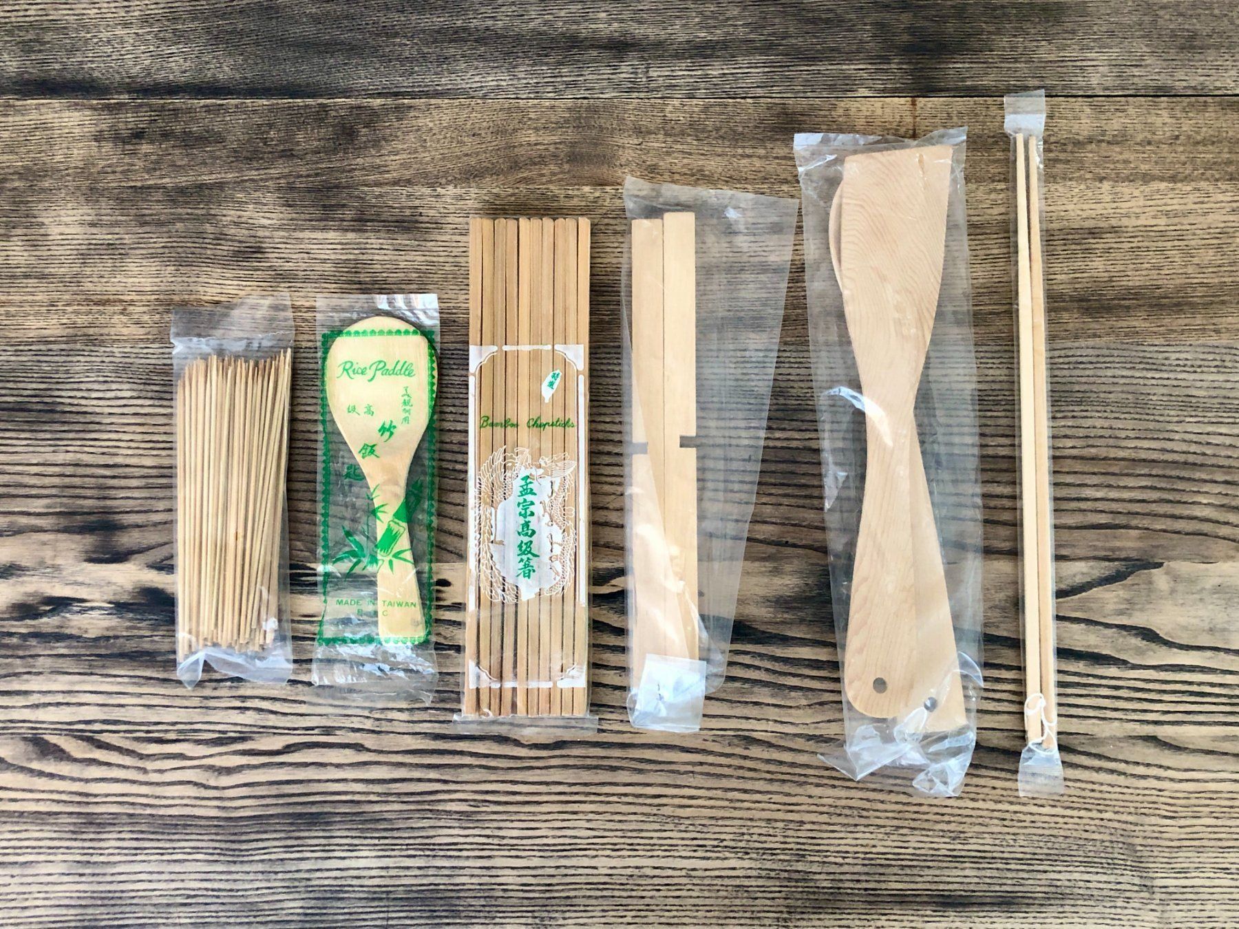 Set di posate: NEU Diverses Bambus Besteck Essstäbchen – Nuovo e nell'imballaggio originale da Berg am Irchel venduto da Zweiti_Chance